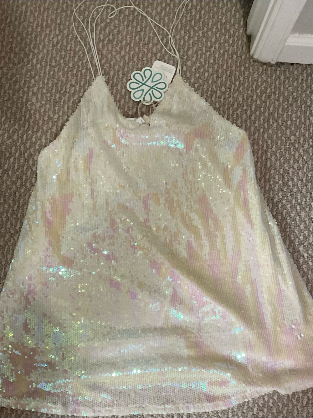 L'ATISTE Iridescent Sequin Dress - Picture 7 of 9